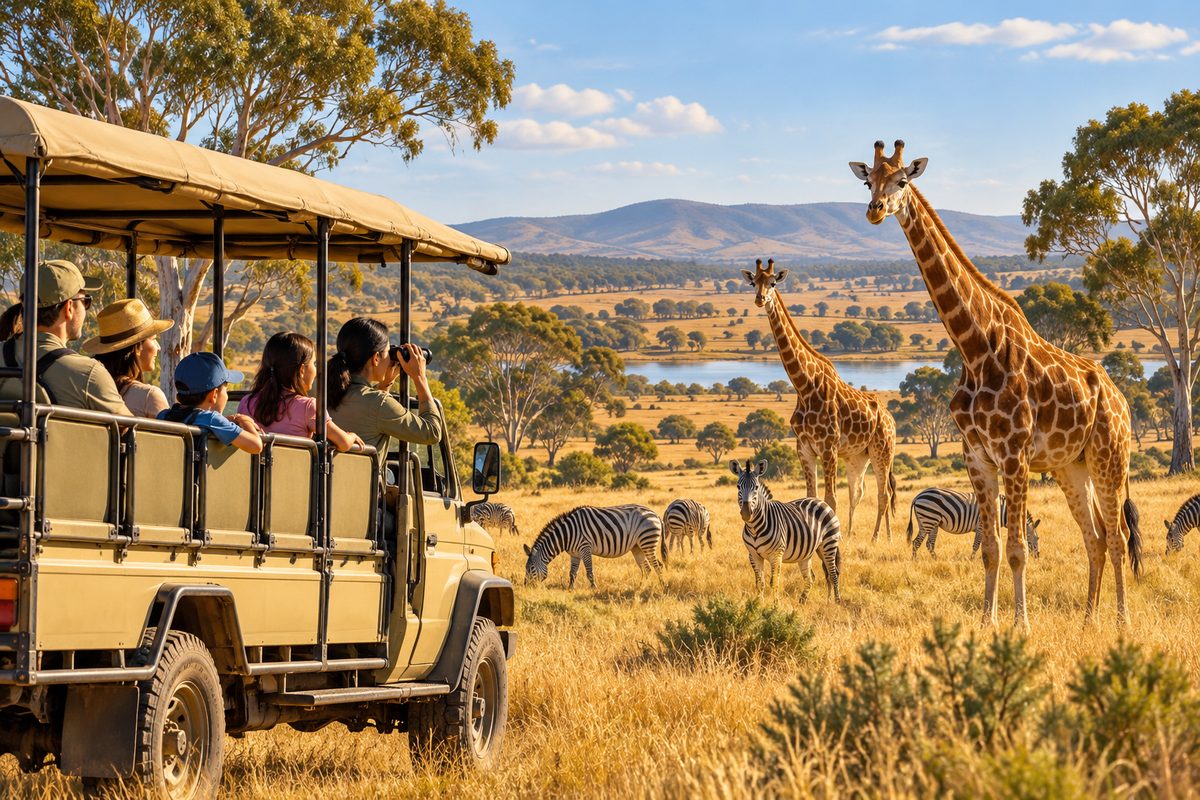 werribee open range zoo visitor guide