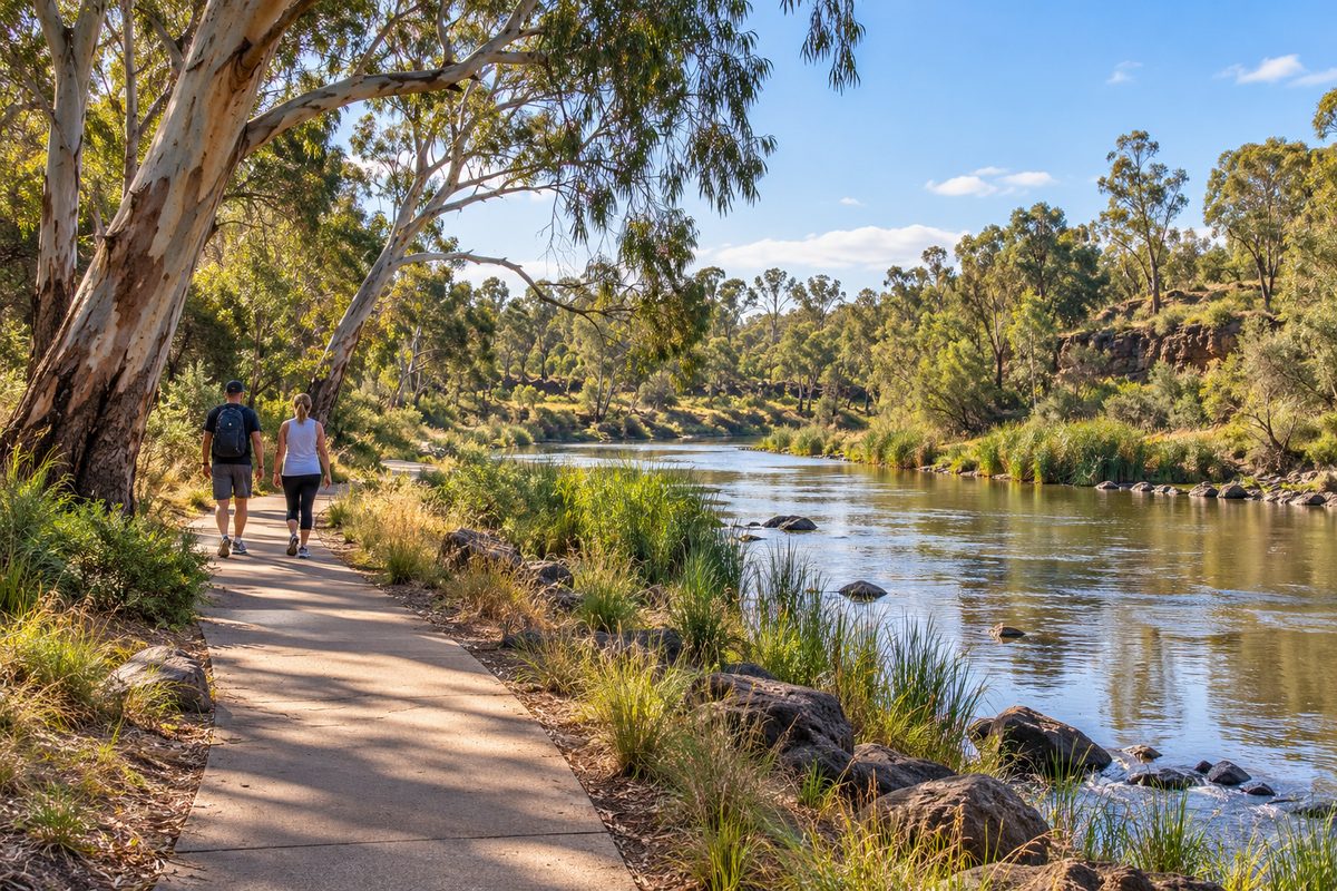 werribee river walking trail guide